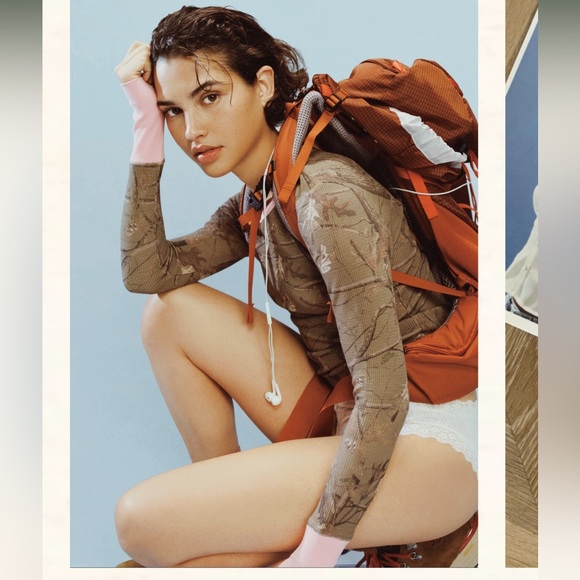 NWT Dairy Boy EVERYDAY THERMAL Long-Sleeve Thermal Top with Pink Trim | Medium - Picture 9 of 12